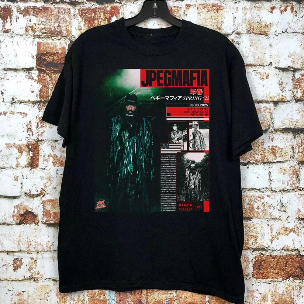 JPEGMAFIA Rapper On Spring Tour 2025 Shirt