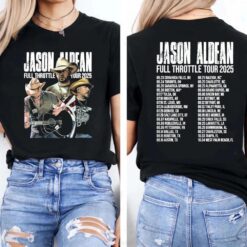 Jason Aldean Full Throttle Tour 2025 T-shirt
