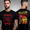King Gizzard Spring Summer Tour 2025 Tour Dates Schedule Two Sided Unisex T-Shirt
