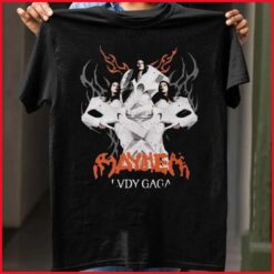 Lady Gaga Mayhem Tour 2025 Concert T-Shirt
