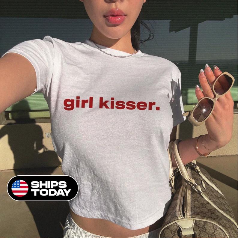 Lesbian Girl Kisser Shirt