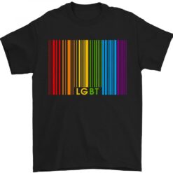 Lgbt Barcode Gay Pride Day Awareness T-shirt