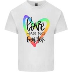 Lgbt Love Non Ha Genere Maglietta Per Bambini Gay Pride Day T-shirt