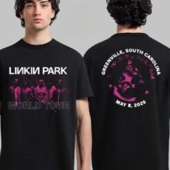 Linkin Park From Zero Tour 2025 Greenville SC Two Sided T-Shirt