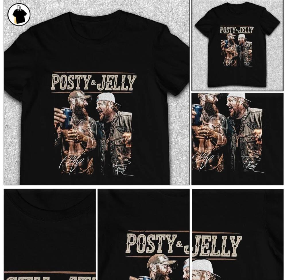 Malone And Jelly Roll Signature The Big Ass Stadium Tour 2025 shirt