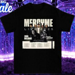 MercyMe Live 2025 Tour Date T-Shirt