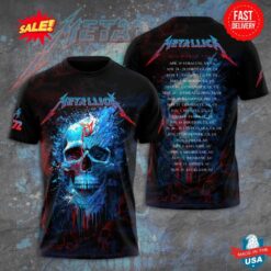 Metallica 2025 World Tour 3D Tee