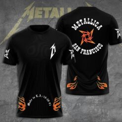 Metallica 3D Tshirt Tour 2025