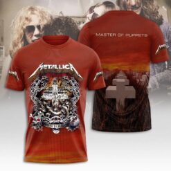 Metallica Band 3D T-Shirt 2025