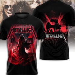Metallica Band 3D Tshirt Tour 2025