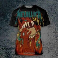 Metallica M72 Philly North American Tour 2025 Event Pop Up On May 2025 3D Shirt