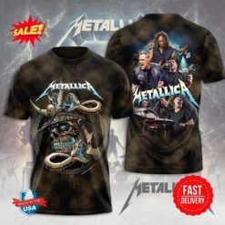 Metallica M72 Tour 2025 Heavy Metal Rock 3D Shirt