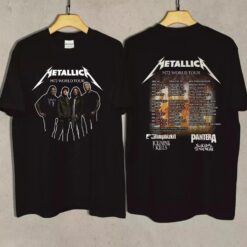 Metallica M72 World Tour 2025 2 Sided T-Shirts