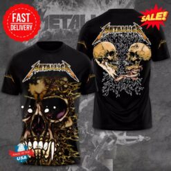 Metallica M72 World Tour 2025 3D T-Shirt – Must-Have for True Metal Fans
