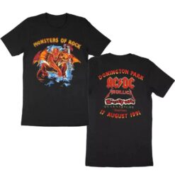 Metallica M72 World Tour 2025 M72 Virginia Tech Two Sided T-Shirt
