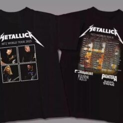 Metallica M72 World Tour 2025 Two Sided T-Shirt