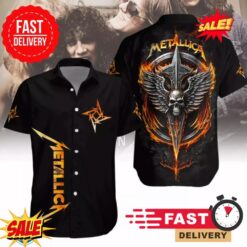 Metallica Rock Band M72 World Tour 2025 Hawaiian Shirt