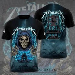 Metallica dark graphic 3d t-shirt