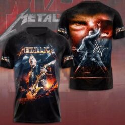 Metallica signature concert 3D T-shirt