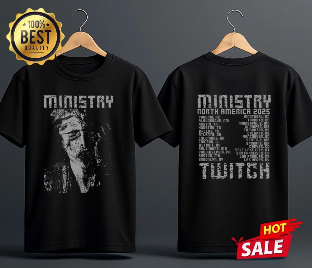Ministry Tour 2025 T-Shirt 2 Sides