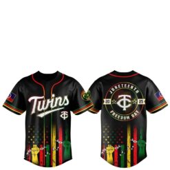 Minnesota Twins Juneteenth Day 2025 Baseball Jersey