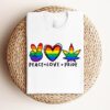 Peace Love Pride Shirt
