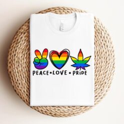 Peace Love Pride Shirt