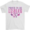 Proud To Be A Lesbian Lgbt Gay Pride Awareness T-shirt