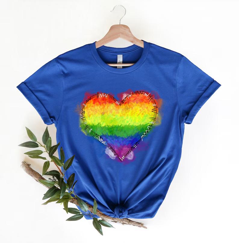 Rainbow Heart Shirt