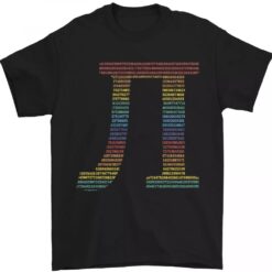 Rainbow Pie Day Maths Mathematics Lgbt T-shirt