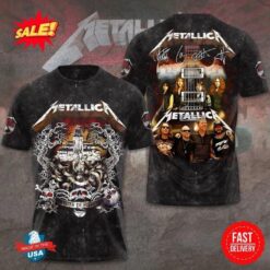Ride the Lightning – Metallica M72 Tour 2025 3D Shirts