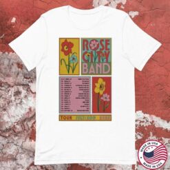 Rose City Band July Aug Tour 2025 Dates T-shirts