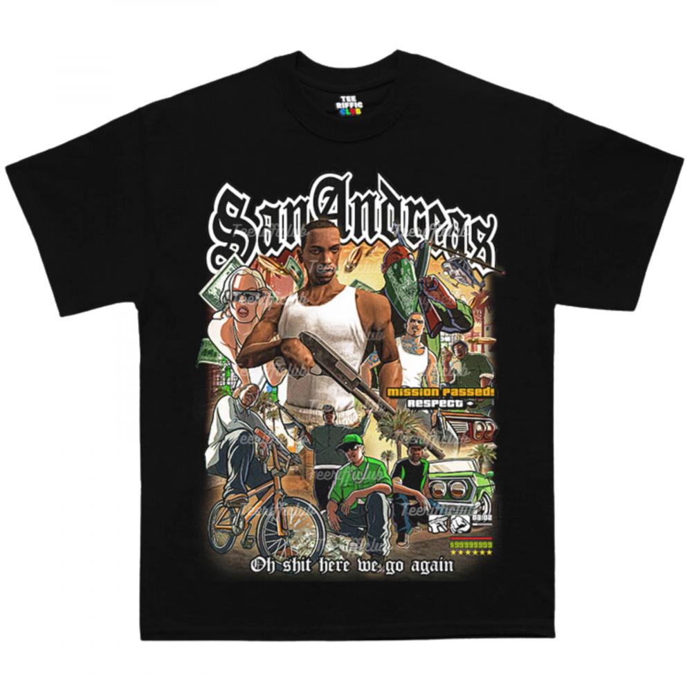 San Andreas Gt6 Gamer Funny Shirt