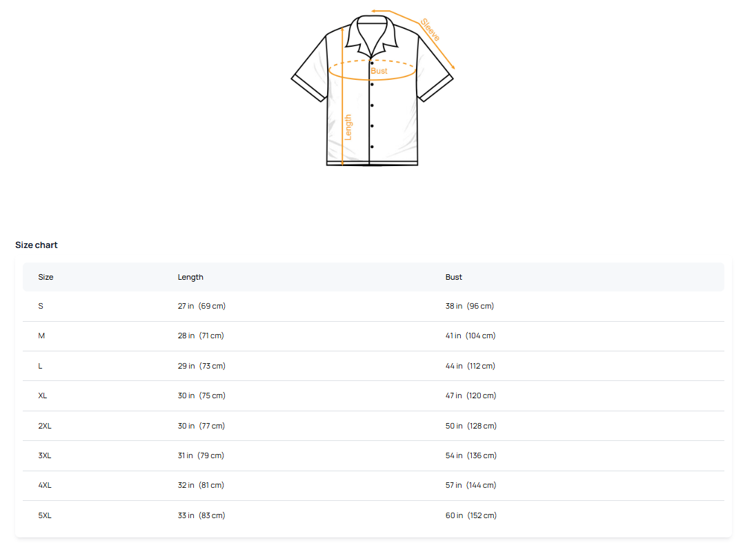 Unisex Hawaii Shirt
