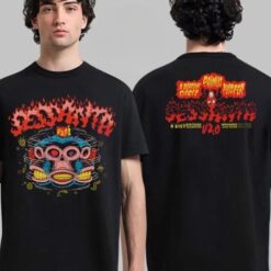 Sessanta May 8 2025 Tampa FL Spinning Head Monkey Concert Tour 2Sides T-Shirt