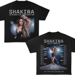 Shakira 2025 Concert Las Mujeres Ya No Lloran World Tour AOP T-Shirt