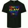 Sounds Gay Im In Funny Lgbt Mens Cotton T-shirt