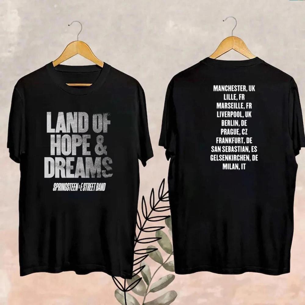 Springsteen The E Street Band 2025 Land Of Hopes Dreams Tour Shirt