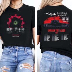 Staind Band Breaking Benjamin Tour 2025 2-sided T-Shirt