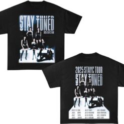 Stayc Stay Tuned 2025 Tour T-Shirt