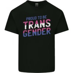 Stolz Zu Werden Transgender Lgbt Herren Baumwolle Maglietta T-shirt