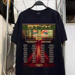 Styx Band Tour 2025 Gift For Fan T-shirt