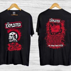 The Exploited Tour 2025 Band T-Shirt