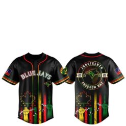 Toronto Blue Jays Juneteenth Day 2025 Baseball Jersey Hat