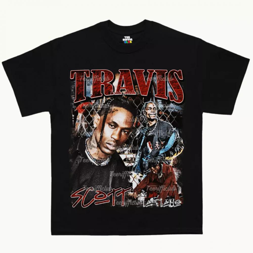 Travis Scott La Flame T- Shirt