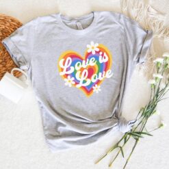 Vintage style pride shirt