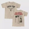 Zack Top Cold Beer Country Music Tour 2025 Two Sides T-Shirt