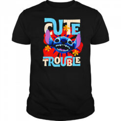 Disney Lilo Stitch Movie Live Action Stitch Cute Trouble shirt