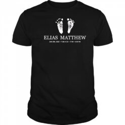 Elias Matthew foot shirt