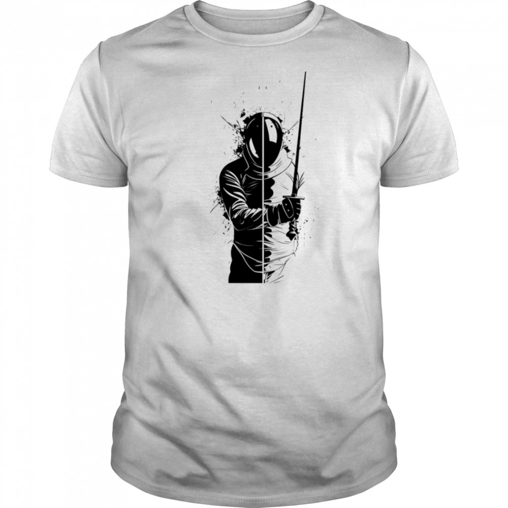 Fencing Strip swordsman shirt